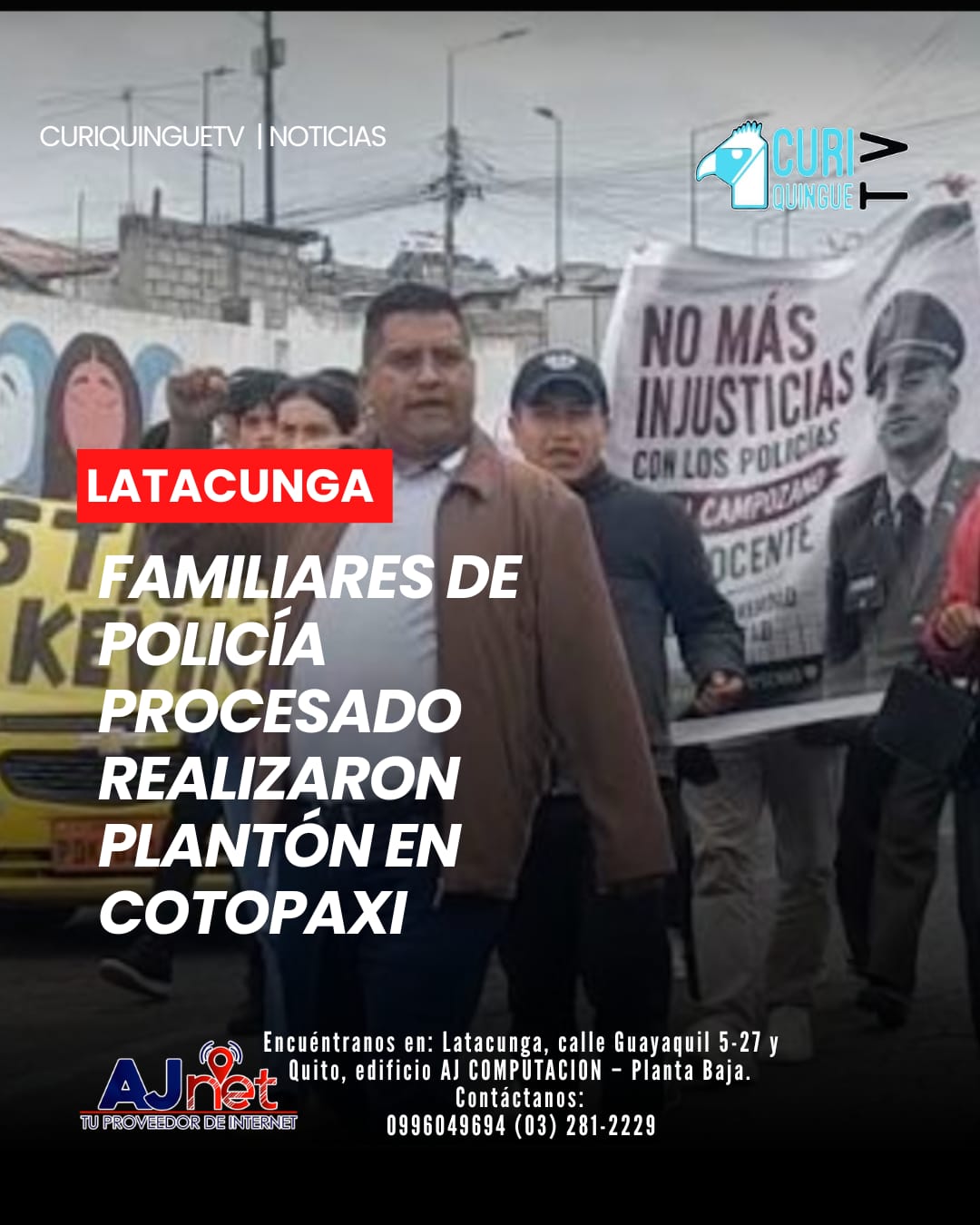El uniformado enfrenta un proceso judicial por su presunta participación en la fuga de una persona privada de libertad del Centro de Rehabilitación Social de Cotopaxi.