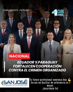El presidente de Ecuador, Daniel Noboa, y su homólogo de Paraguay suscribieron importantes acuerdos de cooperación enfocados en la lucha contra el crimen organizado.