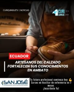 Más de 30 artesanos del sector del calzado participaron en un curso de modelado y aparado, donde fortalecieron sus conocimientos técnicos para mejorar la calidad de su producción.