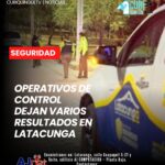 La Jefatura Política de Latacunga, junto a las entidades competentes, desarrolló operativos de control en distintos sectores del cantón durante el fin de semana.