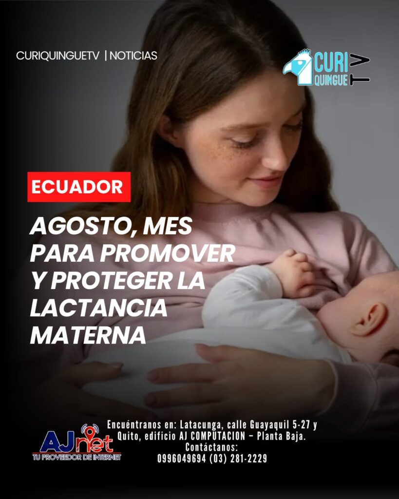 Agosto está dedicado a la promoción de la lactancia materna, una práctica considerada fundamental para la alimentación y desarrollo de los bebés.