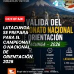 Latacunga será escenario del Campeonato Nacional de Orientación 2026, previsto para este 8 y 9 de agosto.