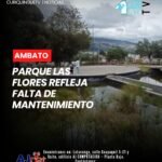 El estado del Parque Las Flores ha generado malestar entre quienes frecuentan este espacio recreativo debido al evidente deterioro de sus áreas verdes.