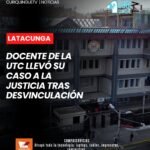 ⚖️ Alison Mena denunció que no recibió las explicaciones necesarias tras salir de la institución. Luego de 16 años de trayectoria como docente en la Universidad Técnica de Cotopaxi (UTC), Alison Mena recibió la notificación de que ya no formaría parte de la institución. Al señalar que no obtuvo los argumentos suficientes sobre su desvinculación, decidió acudir a la vía legal para defender sus derechos. 📌 El caso continúa desarrollándose en el ámbito judicial y ha generado reacciones dentro de la comunidad universitaria. #UTC #Cotopaxi #Educación #Justicia