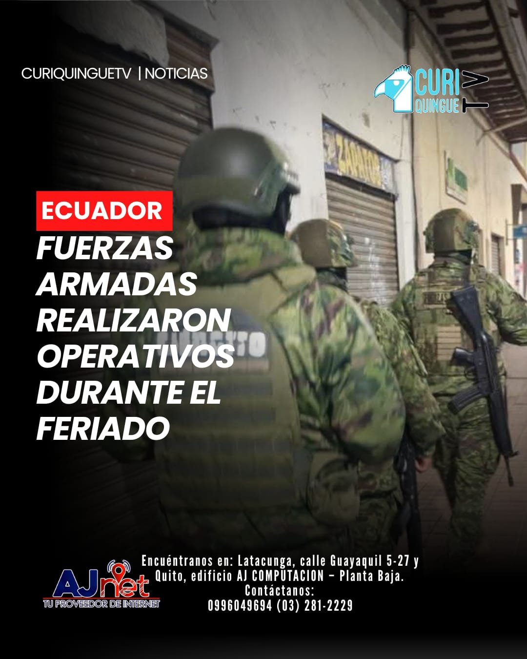 Los controles se desarrollaron como parte del dispositivo implementado durante el feriado.