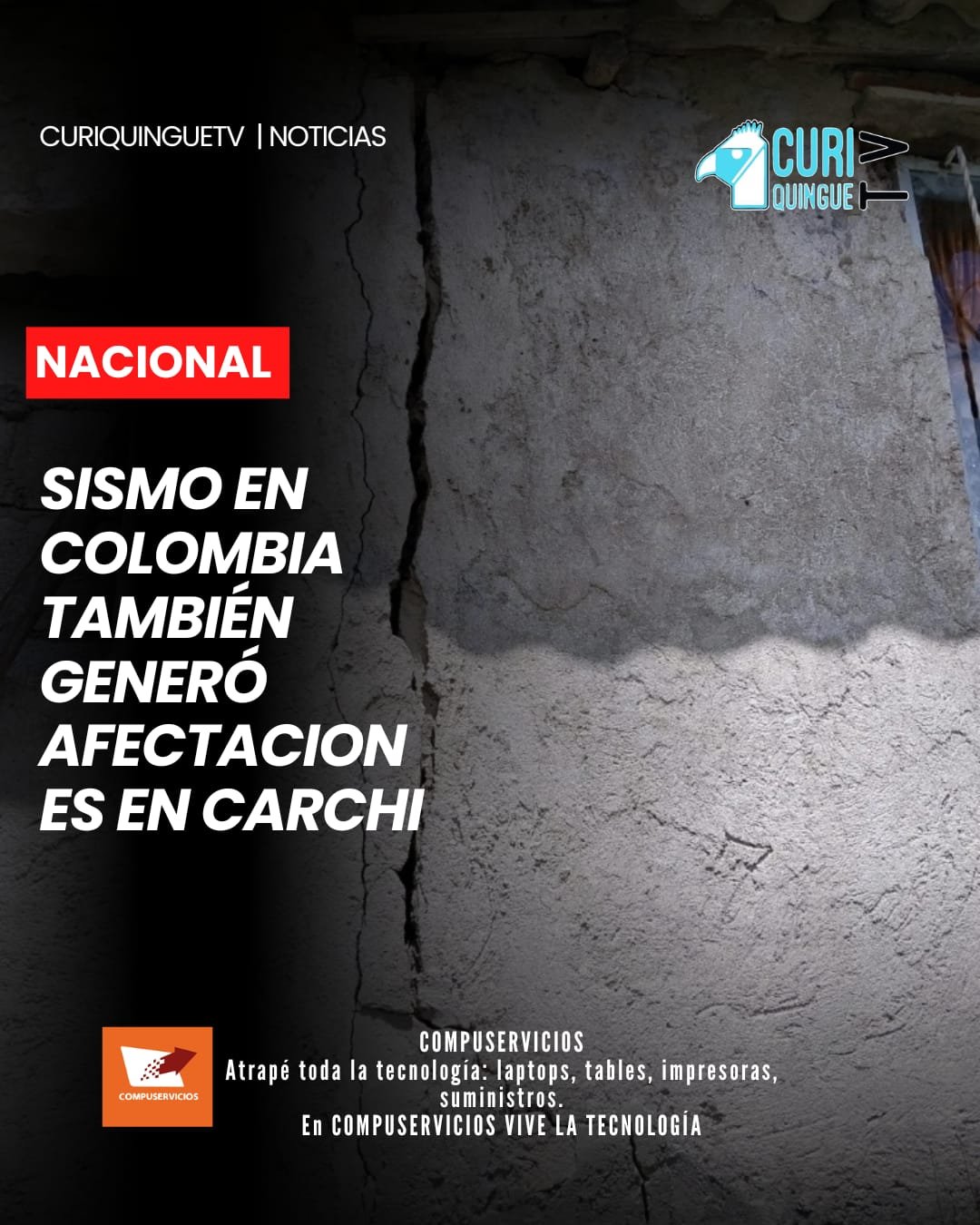 En la parroquia Urbina y la comunidad El Capote, habitantes reportaron grietas y daños en paredes y estructuras, principalmente en construcciones antiguas.