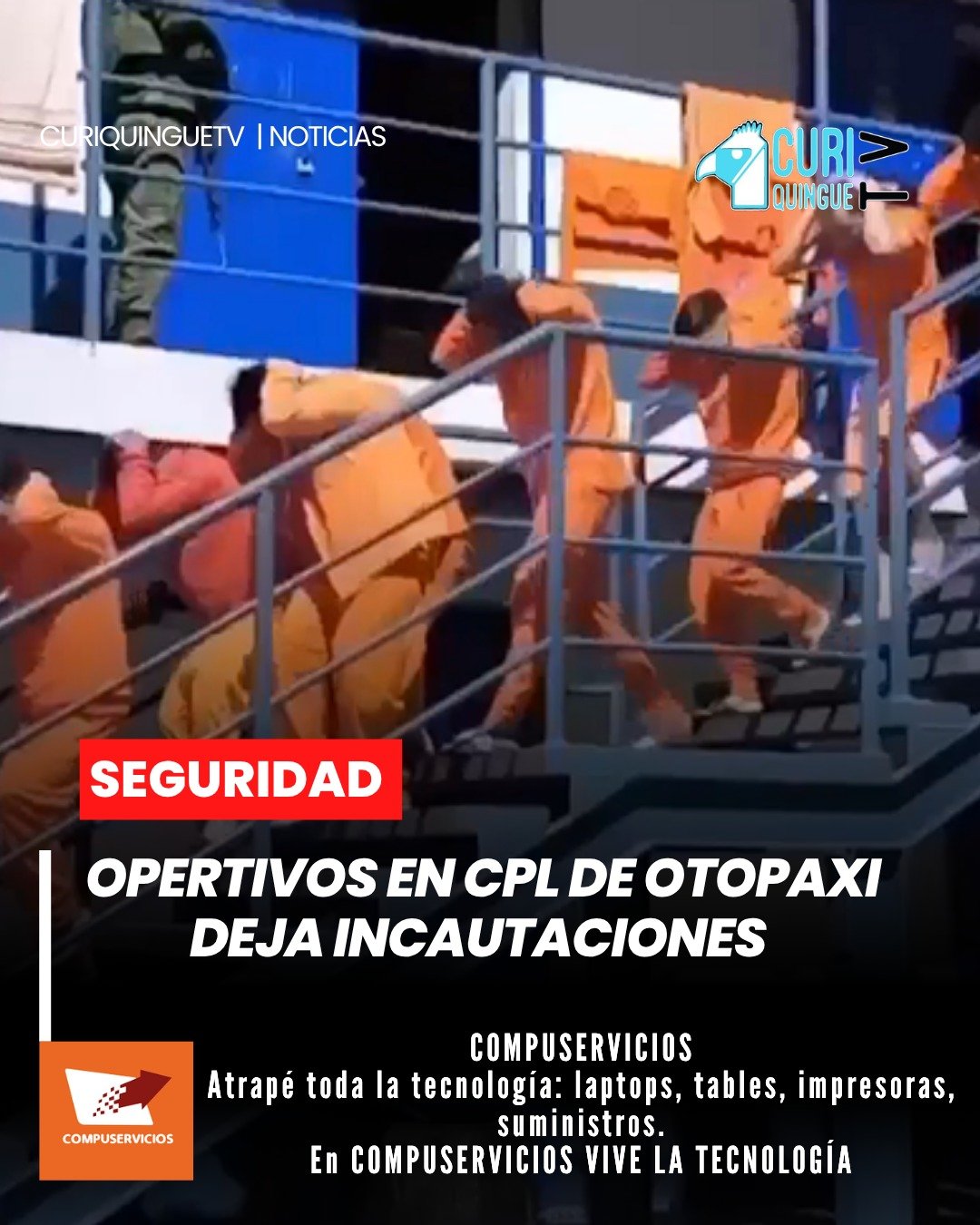 🚔 Fuerzas Armadas y Policía Nacional ejecutaron importantes acciones operativas en el Centro de Privación de Libertad (CPL) de Cotopaxi, como parte de los controles destinados a reforzar la seguridad dentro del centro penitenciario.