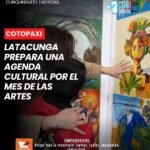 El director de Cultura del Municipio de Latacunga dio a conocer detalles de los eventos que se desarrollarán a finales de agosto como parte del denominado Mes de las Artes. La programación contempla diversas actividades culturales y artísticas que buscan promover la participación de la ciudadanía y fortalecer los espacios de expresión cultural en el cantón.