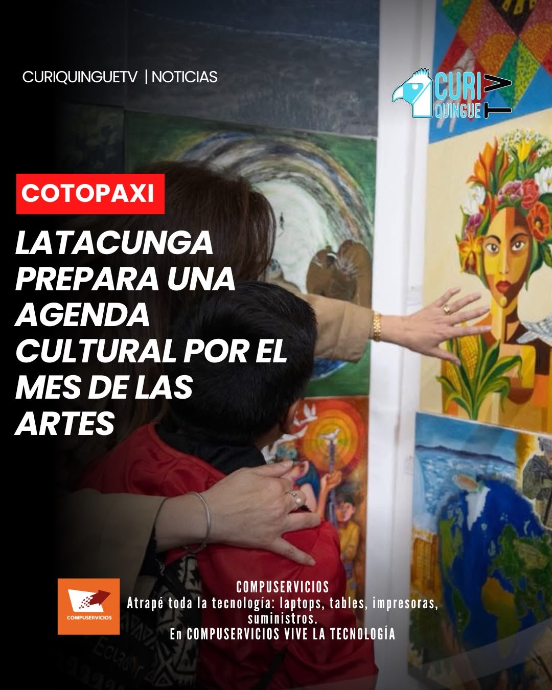 El director de Cultura del Municipio de Latacunga dio a conocer detalles de los eventos que se desarrollarán a finales de agosto como parte del denominado Mes de las Artes. La programación contempla diversas actividades culturales y artísticas que buscan promover la participación de la ciudadanía y fortalecer los espacios de expresión cultural en el cantón.
