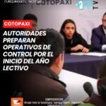 El jefe político del cantón Latacunga se refirió a las acciones de control que se ejecutarán en los establecimientos educativos ante el inicio del nuevo año lectivo. Los operativos estarán orientados a verificar el cumplimiento de las disposiciones y contribuir a que el retorno a clases se desarrolle con normalidad.