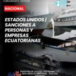 Estados Unidos sancionó a 15 personas y empresas ecuatorianas y bloqueó 10 embarcaciones pesqueras, a las que señala de formar parte de una estructura logística presuntamente utilizada para transportar grandes cargamentos de cocaína hacia México. 🚢