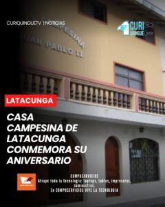 La Casa Campesina de Latacunga se encuentra de aniversario. Su director informó que no se realizarán actos especiales por esta fecha, debido a que la prioridad es continuar brindando atención y apoyo a las personas de bajos recursos económicos que acuden a esta institución.