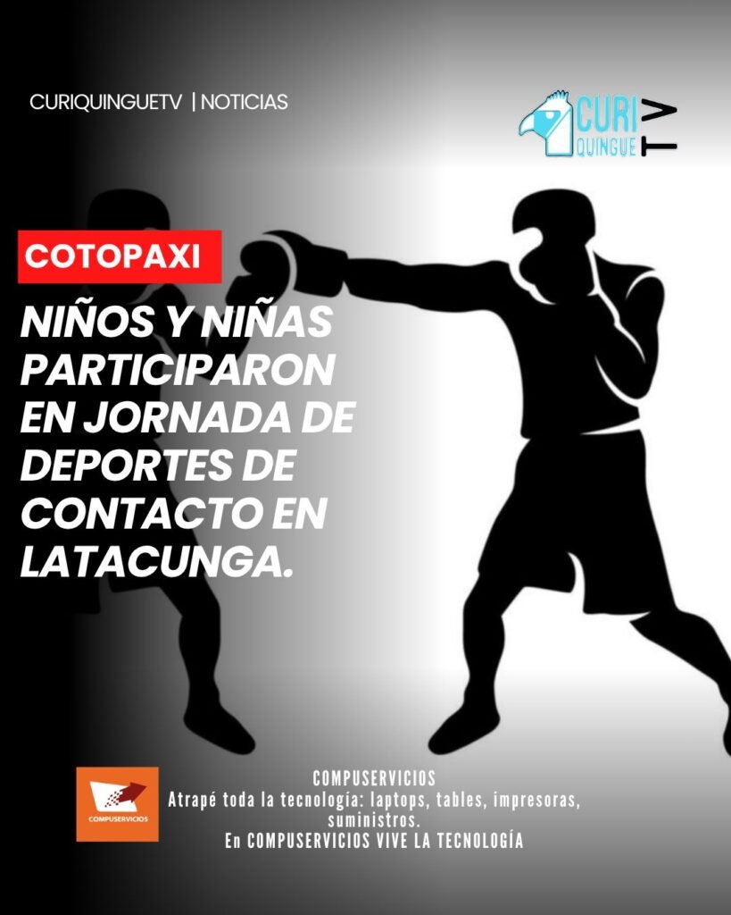 El pasado fin de semana se desarrolló en Latacunga una jornada deportiva de contacto que contó con la participación de niñas y niños. La actividad busca incentivar la práctica deportiva y generar espacios de formación que permitan identificar a quienes tienen condiciones para destacar en estas disciplinas.