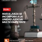La Unidad Judicial de Pujilí cuenta con una nueva jueza para el área Multicompetente. La incorporación tiene como objetivo incrementar el número de administradores de justicia y fortalecer la atención a los usuarios en la provincia de Cotopaxi.