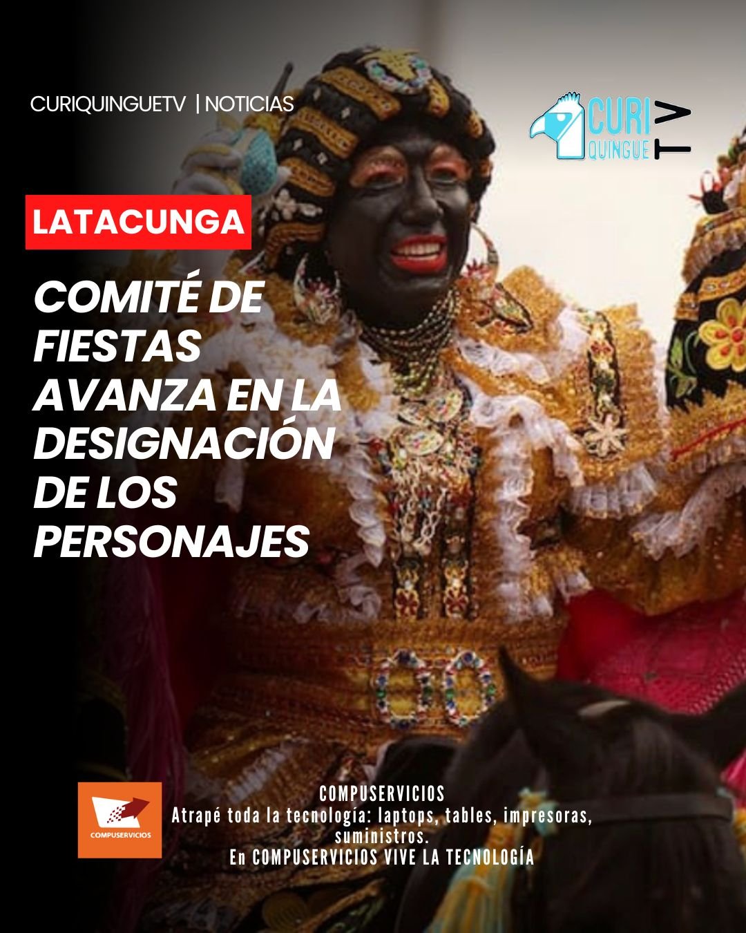Cristian Molina, presidente del Comité de Fiestas Latacunga 2026, informó que continúan los trabajos para definir a los personajes que participarán en la Mama Negra. Señaló que varios latacungueños han expresado su interés en ser considerados para formar parte de esta tradicional celebración.