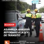 Con 87 votos a favor, 50 en contra y dos abstenciones, la Asamblea Nacional aprobó las reformas a la Ley de Tránsito. El proyecto contempla nuevas regulaciones para servicios de entrega a domicilio, motos eléctricas, fotorradares y otros mecanismos de control vial. El documento será remitido al Ejecutivo para su sanción o posibles observaciones.