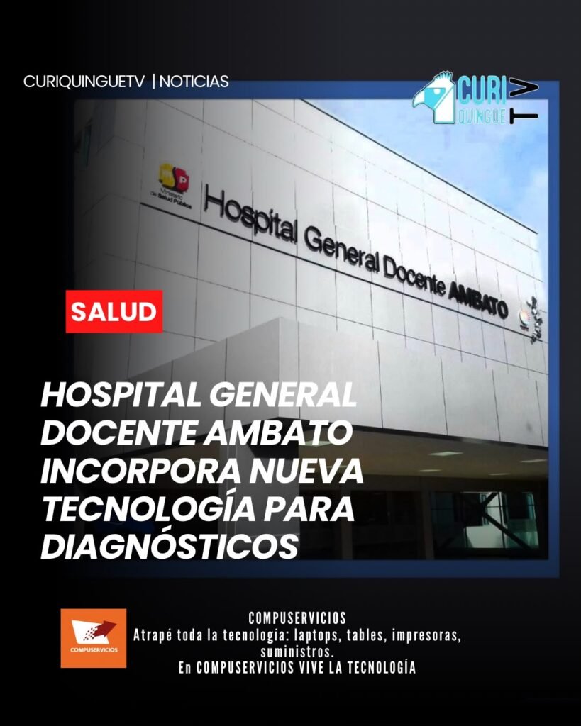 El Hospital General Docente Ambato incorporó nuevo equipamiento biomédico para el área de Anatomía Patológica, con una inversión de 34 mil 500 dólares. La adquisición permitirá optimizar los procesos de diagnóstico de enfermedades y fortalecer la atención que reciben los pacientes.