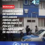 ⚠️🗑️ Comerciantes del barrio Santa Ana, en Riobamba, expresan su preocupación por las condiciones del sector y solicitan la ejecución de obras consideradas prioritarias.
