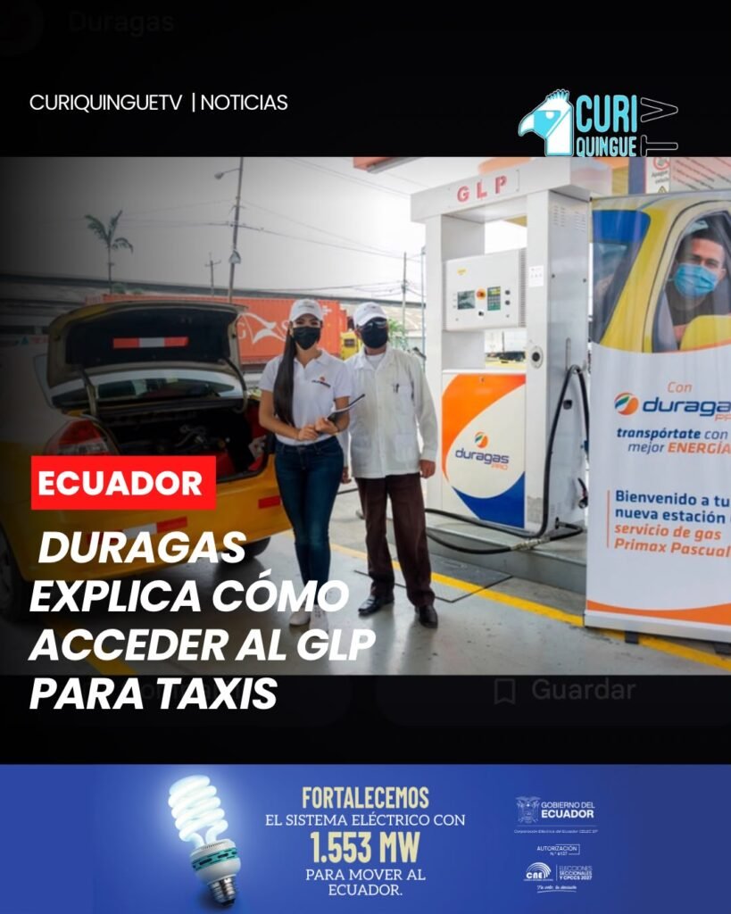 El subgerente de Duragas Pro explicó el procedimiento que deberán cumplir los propietarios de taxis interesados en acceder al servicio de combustible GLP. El mecanismo contempla una serie de requisitos y procesos que permitirán habilitar a las unidades para utilizar este tipo de combustible.