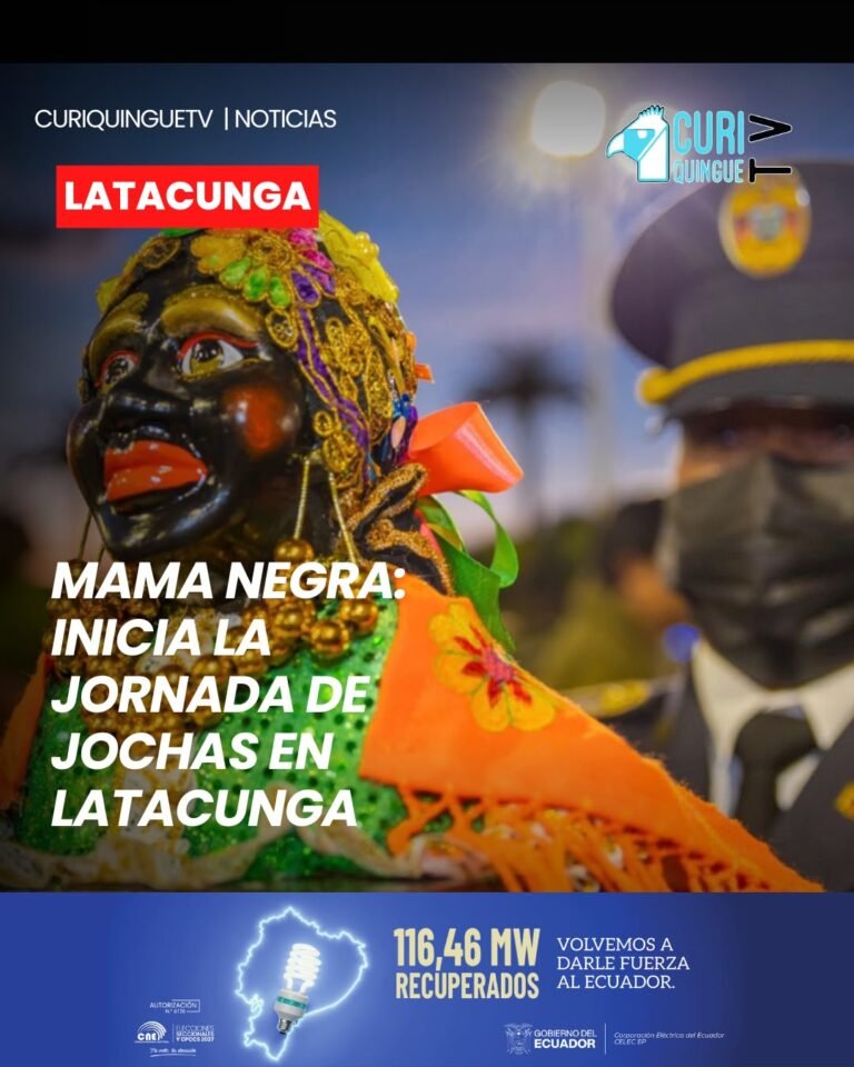 El alcalde de Latacunga confirmó el inicio del tradicional proceso que reúne a los personajes de la Mama Negra.Este miércoles arrancó oficialmente la jornada de jochas a los personajes de la Mama Negra, una de las actividades