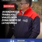 El viceprefecto de Cotopaxi dio a conocer detalles sobre el avance de los trabajos que se desarrollan en la zona norte de la avenida Miguel Iturralde, señalando que el proyecto se ejecuta de acuerdo con lo establecido en su planificación.