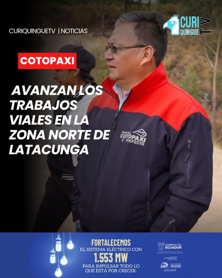 El viceprefecto de Cotopaxi dio a conocer detalles sobre el avance de los trabajos que se desarrollan en la zona norte de la avenida Miguel Iturralde, señalando que el proyecto se ejecuta de acuerdo con lo establecido en su planificación.