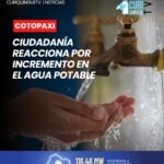 El incremento en el precio del consumo de agua potable genera reacciones entre los habitantes de Riobamba. Hasta el momento, ciudadanos señalan que las autoridades municipales no habrían realizado una socialización suficiente sobre las razones que motivaron el aumento.