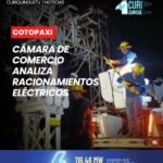 La presidenta de la Cámara de Comercio de Latacunga se refirió a la decisión del Gobierno Nacional de establecer cortes de energía eléctrica un día a la semana para determinadas empresas de gran tamaño en las diferentes provincias del país.