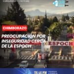 La inseguridad genera preocupación entre los estudiantes de la Escuela Superior Politécnica de Chimborazo (ESPOCH), quienes denuncian constantes robos y atracos en los alrededores de la institución.