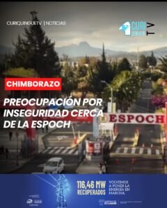 La inseguridad genera preocupación entre los estudiantes de la Escuela Superior Politécnica de Chimborazo (ESPOCH), quienes denuncian constantes robos y atracos en los alrededores de la institución.