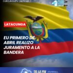 Como acto cívico y fervor patrio, en la Unidad Educativa Primero de Abril se desarrolló la ceremonia de Juramento a la Bandera, un momento solemne que reunió a estudiantes, docentes y autoridades educativas.