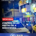 Durante la celebración de la Mama Negra, en honor a la Virgen de la Merced, el personal de Justicia Municipal de Latacunga realizó controles en diferentes espacios públicos de la ciudad.