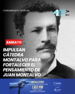 ✍️ Autoridades educativas de Ambato impulsan la recuperación y difusión del pensamiento de Juan Montalvo en las aulas. La iniciativa estará dirigida principalmente a estudiantes de los últimos años de bachillerato.