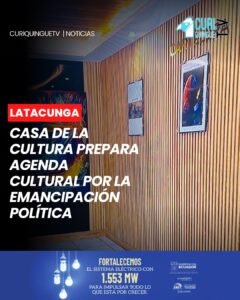 La Casa de la Cultura Ecuatoriana Benjamín Carrión, Núcleo de Cotopaxi, prepara una agenda de siete actividades culturales y artísticas que se desarrollarán durante los meses de octubre y noviembre.
