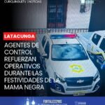 El personal de Seguridad Ciudadana del Municipio de Latacunga viene realizando operativos de control en diferentes sectores de la ciudad, como parte de las acciones implementadas durante las festividades de la Mama Negra.