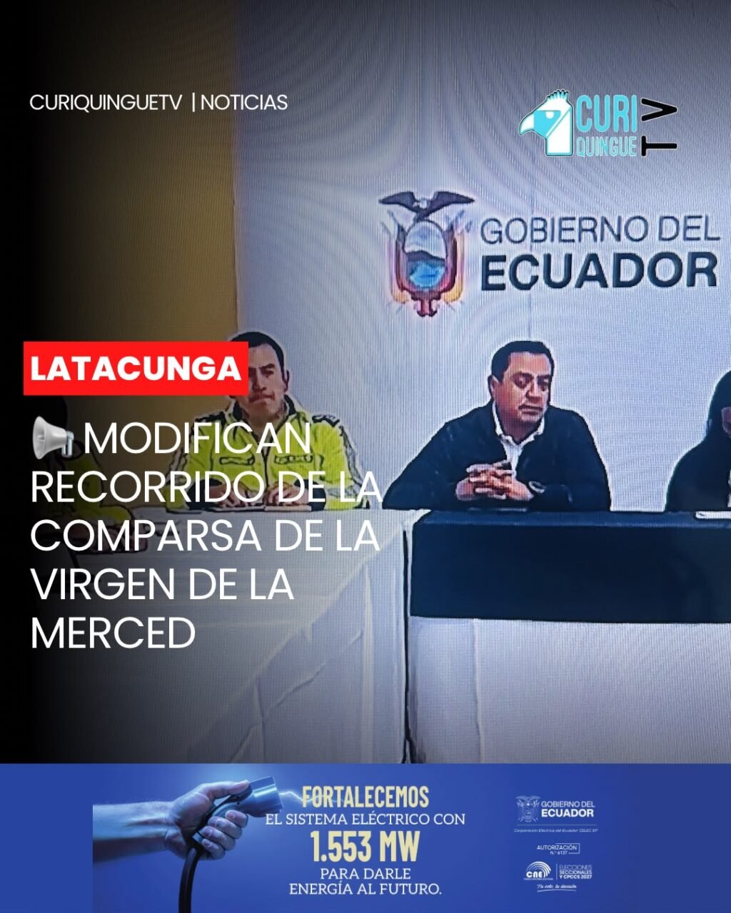 Durante una reunión desarrollada la mañana de este jueves 1 de octubre, autoridades de la provincia y representantes de la Asociación de Devotos y Donantes de la Virgen de la Merced de El Salto acordaron modificar el recorrido de la tradicional comparsa.
