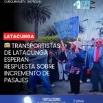 El representante del transporte urbano y rural de Latacunga, Javier Rocha, señaló que el sector se mantiene en un compás de espera, tras las conversaciones mantenidas con el alcalde de Latacunga y la Dirección de Movilidad.