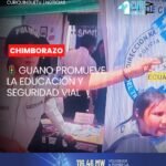 En el marco del Día Internacional de la Educación Vial, el Gobierno Autónomo Descentralizado Municipal del cantón Guano desarrolló la quinta Feria de Seguridad Vial 2026.