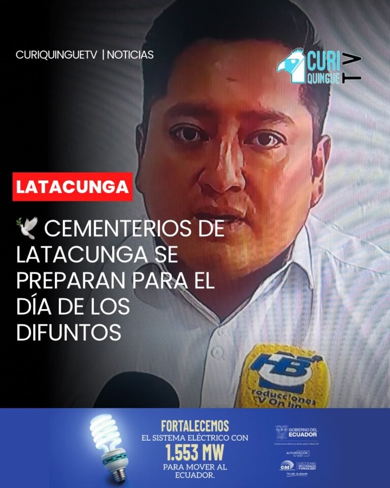 A pocos días de la celebración del Día de los Difuntos, los cementerios El Vergel y Nintinacazo, en Latacunga, son intervenidos con trabajos de adecentamiento y mantenimiento.