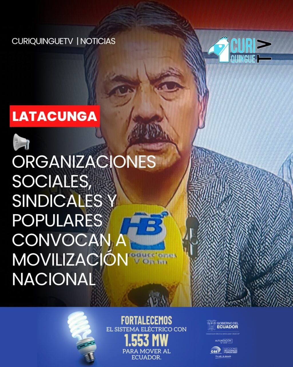 Organizaciones sociales, sindicales y populares han convocado a una movilización nacional como medida de rechazo a determinadas medidas adoptadas por el Gobierno.