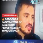 Las autoridades han expresado su preocupación por el incremento de incendios forestales registrados en diferentes cantones de Tungurahua. El mayor número de reportes se concentra en Píllaro, especialmente en zonas aledañas al Parque Nacional Llanganates.