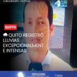 Durante el pasado domingo, Quito registró precipitaciones extremadamente altas. En una estación ubicada en el sector del bosque se contabilizaron 66 milímetros de lluvia, de los cuales alrededor de 50 milímetros cayeron en tan solo una hora.