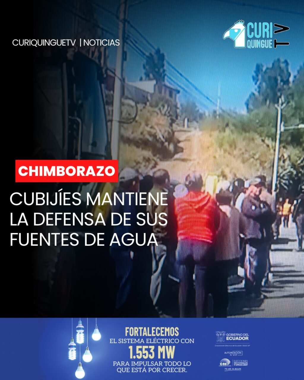 En Cubijíes continúa la lucha de los habitantes por defender los espacios húmedos y proteger las fuentes de agua de la zona.