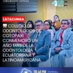 #Cotopaxi | El Colegio de Odontólogos de Cotopaxi desarrolló una sesión solemne conmemorativa por un año más de la odontología ecuatoriana y latinoamericana, en un acto que reunió a destacados profesionales del área para reconocer su trayectoria y aporte a la salud.