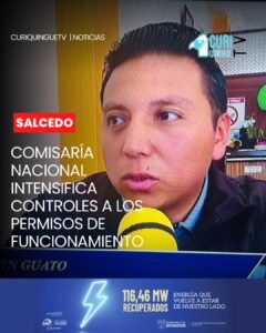 Salcedo | La Comisaría Nacional del cantón Salcedo ejecuta operativos de control en distintos establecimientos comerciales y locales de diversas categorías, con el objetivo de verificar el cumplimiento de los permisos de funcionamiento.