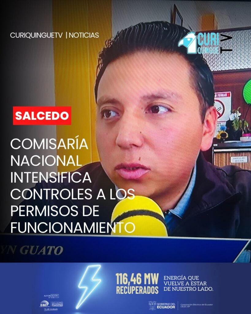 Salcedo | La Comisaría Nacional del cantón Salcedo ejecuta operativos de control en distintos establecimientos comerciales y locales de diversas categorías, con el objetivo de verificar el cumplimiento de los permisos de funcionamiento.