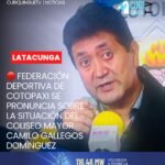 📍 #Latacunga | La Federación Deportiva de Cotopaxi dio a conocer la situación actual del Coliseo Mayor Camilo Gallegos Domínguez, escenario deportivo cuya administración o responsabilidad estaría a cargo de esta institución, según manifestó su presidente.