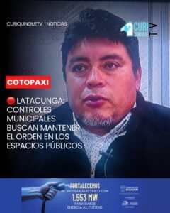 📍 #Latacunga | Durante el pasado fin de semana, el personal de la Dirección de Justicia Municipal desplegó operativos de control en distintos espacios públicos del cantón.