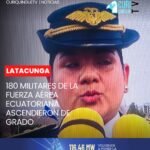 En Latacunga se desarrolló una ceremonia militar en la que 180 integrantes de la Fuerza Aérea Ecuatoriana (FAE) ascendieron a su grado inmediato superior.