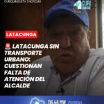🎙️ Patricio Sánchez, exalcalde del cantón, expone su punto de vista sobre esta problemática que afecta la movilidad de los latacungueños.